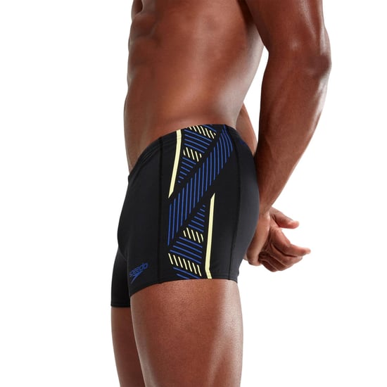 Speedo - "Tech" Schwimmshorts für Herren (Schwarz/Blau) - Image 3