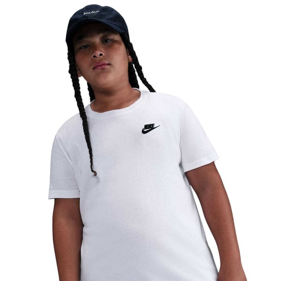 Nike - T-Shirt für Mädchen, Baumwolle (Weiß) - Image 3