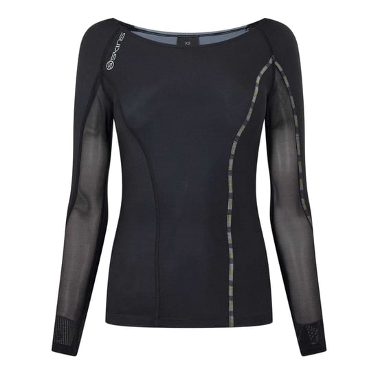 Skins - "Dnamic" Oberteil für Damen, Langärmlig (Schwarz) - Image 1