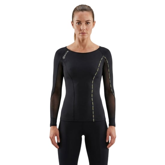 Skins - "Dnamic" Oberteil für Damen, Langärmlig (Schwarz) - Image 3