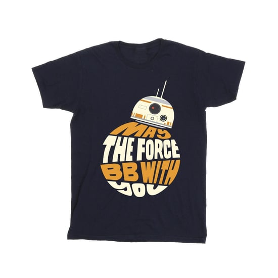 Star Wars - "May The Force" T-Shirt für Jungen (Marineblau) - Image 2