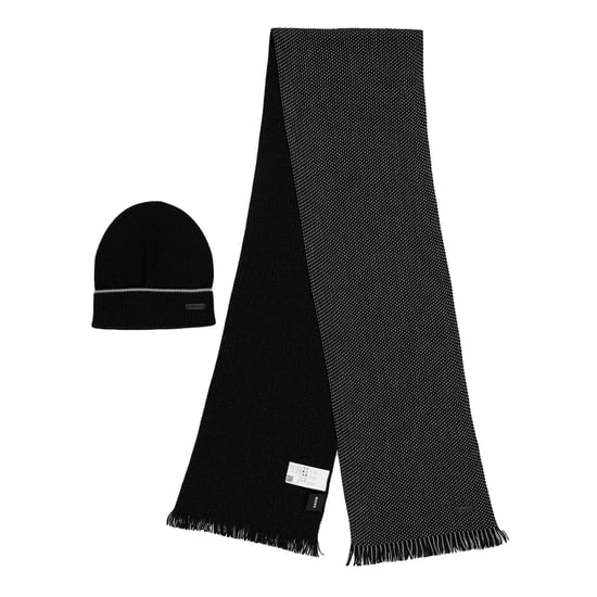 Boss - Mütze und Schal Set für Herren, Mittelschwer, Mittelschwer (Schwarz) - Image 1