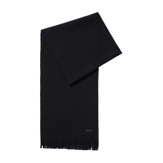 Boss - "Albas" Schal, Mittelschwer, Jerseyware (Schwarz) - Image 1