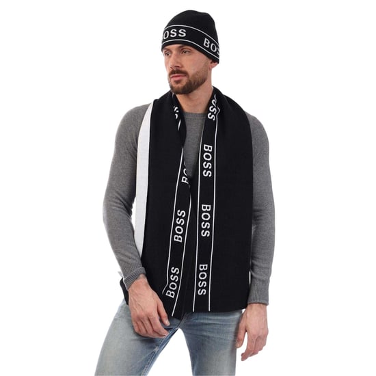 Boss - Mütze und Schal Set für Herren (Schwarz) - Image 4