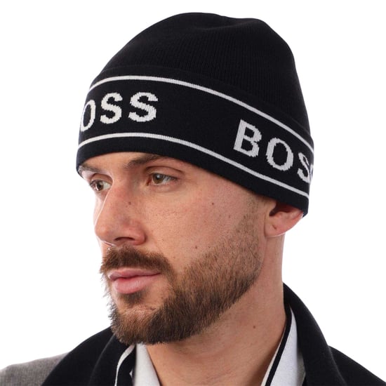 Boss - Mütze und Schal Set für Herren (Schwarz) - Image 5