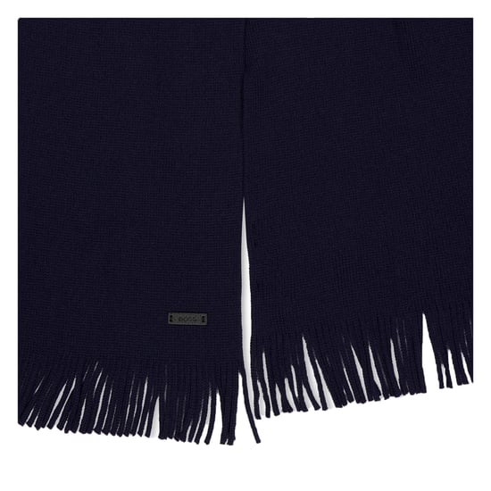 Boss - "Albas" Schal, Mittelschwer, Jerseyware (Dunkelblau) - Image 2