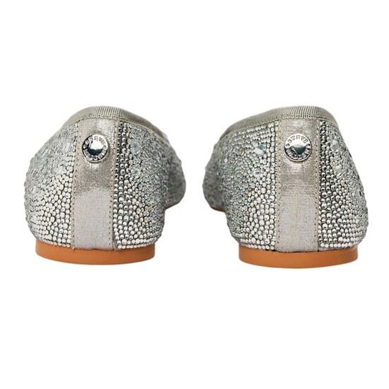 Steve Madden - "Blossoms" Metallic Ballerinas für Damen (Silber) - Image 2