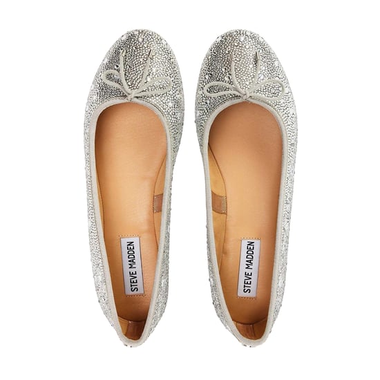 Steve Madden - "Blossoms" Metallic Ballerinas für Damen (Silber) - Image 4