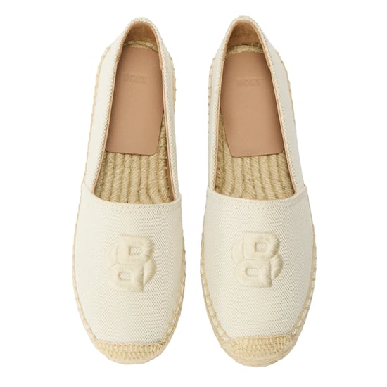 Boss - Espadrillen für Damen, Leder, Flach (Hellbeige) - Image 4