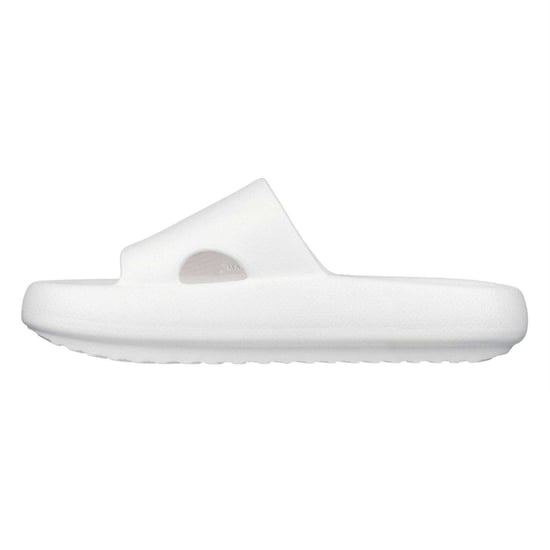Skechers - Einzelner Riemen Badesandale für Damen, Passt über dem Spann, Flach (Weiß) - Image 2