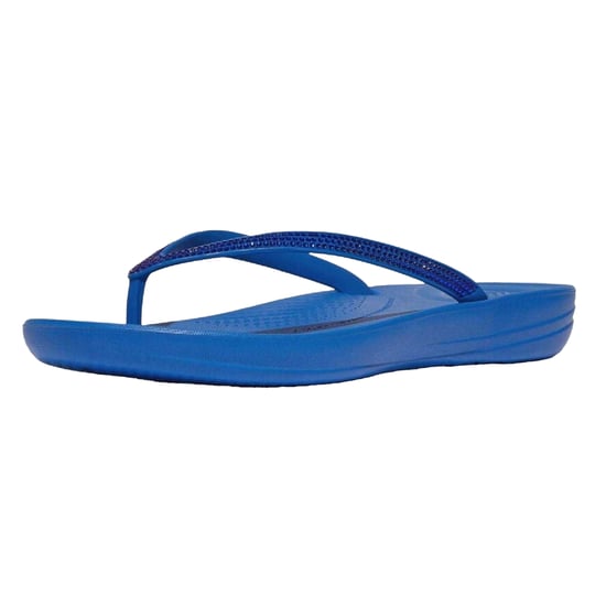 FitFlop - Glitzer Flipflops für Damen, iQushion (graublau) - Image 5