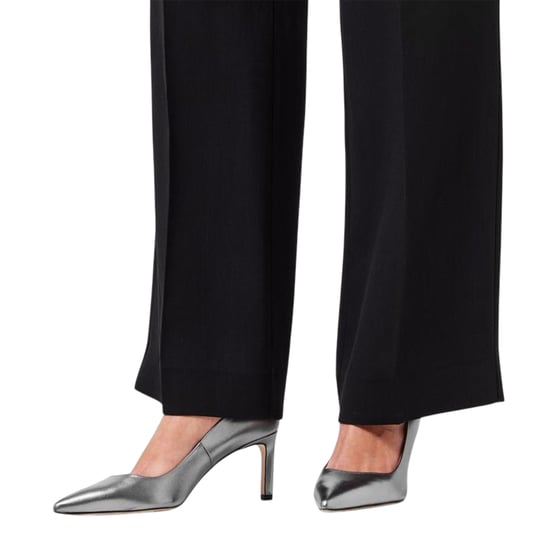 Boss - "Janet" Pumps für Damen, Leder, Stiletto-Absatz (Silber) - Image 4