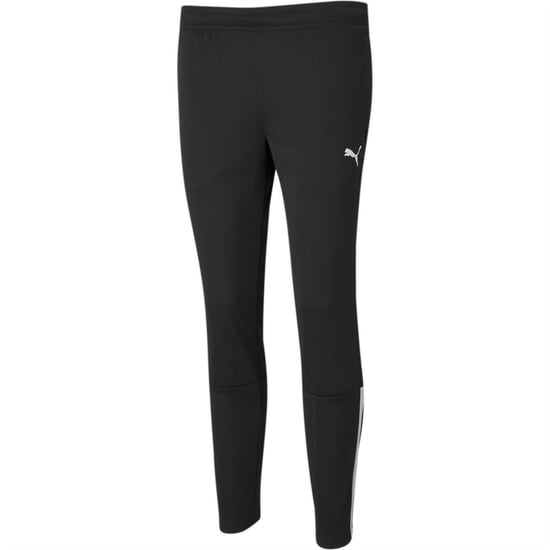 Women's Puma Teamliga Training Pants W Tracksuit Bottom in Black White - Image 1