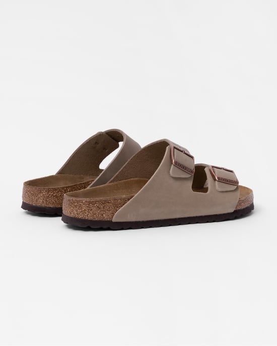 Arizona Oiled Nubukleder Sandalen in Salbeigrün - Image 3