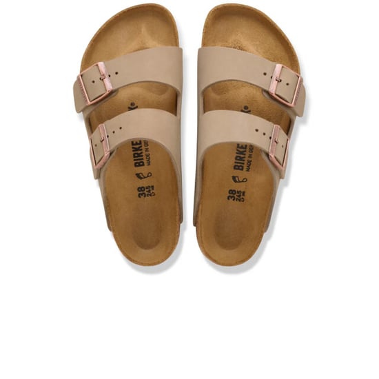 Arizona Oiled Nubukleder Sandalen in Salbeigrün - Image 6