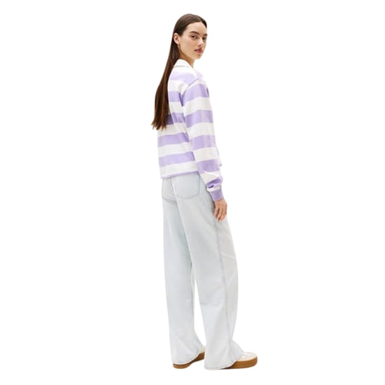 Tommy Jeans - Poloshirt für Damen, kurz geschnitten (Amethyst-Lila) - Image 3