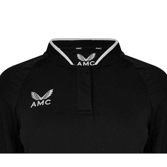 Castore - Poloshirt für Damen, Raglan langärmelig (Schwarz) - Image 3