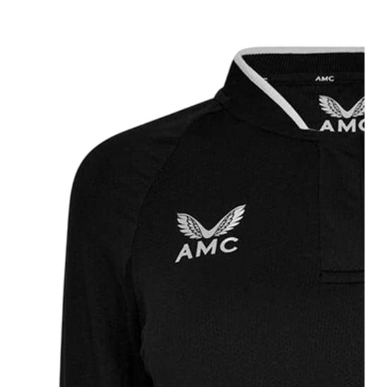 Castore - Poloshirt für Damen, Raglan langärmelig (Schwarz) - Image 4