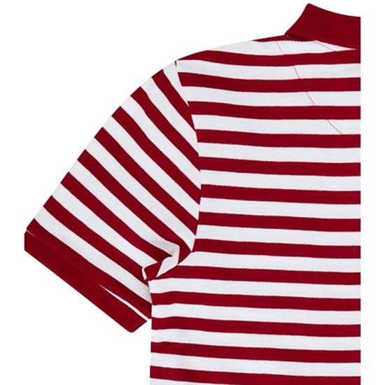 Farah - Poloshirt für Kinder, Garngefärbt (Rot) - Image 3