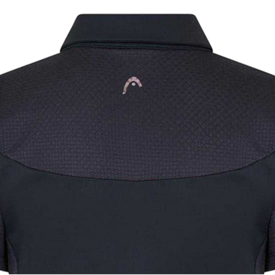 Head - Poloshirt für Damen, Hochleistungsmaterial (Schwarz/Weiß) - Image 3