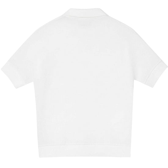 Lacoste - Poloshirt für Damen, lose Passform (Weiß) - Image 2