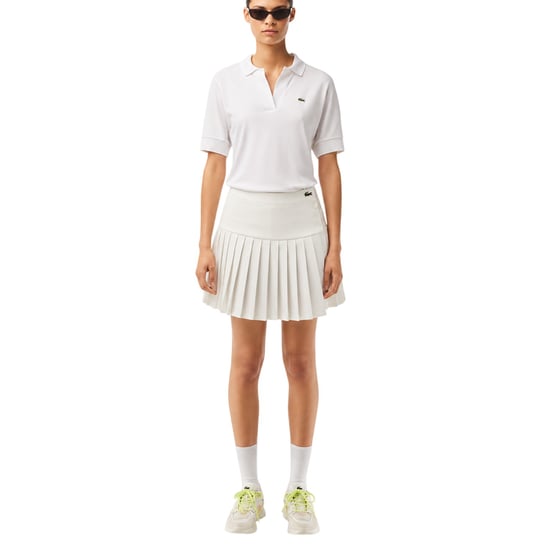 Lacoste - Poloshirt für Damen, lose Passform (Weiß) - Image 5