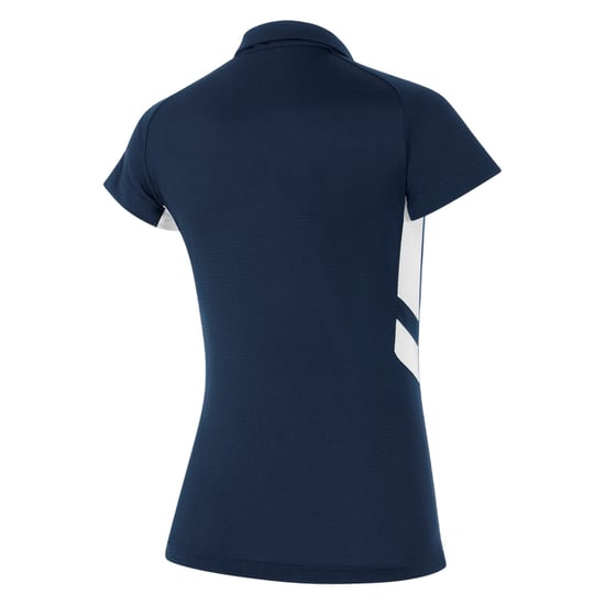 Nike - Poloshirt für Damen, Kontrasteinsatz, Raglanärmel (Marineblau/festes Weiß) - Image 2