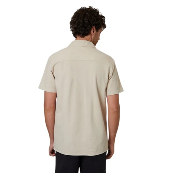 Threadbare - "Kaylian" Hemd für Herren, Regulär, kurzärmlig (Steinfarben) - Image 2