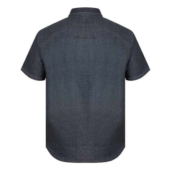 Firetrap - Hemd für Herren, Denim, Regulär, kurzärmlig (Grau) - Image 2