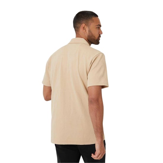 Threadbare - "Darvel" Hemd für Herren, kurzärmlig (Steinfarben) - Image 3
