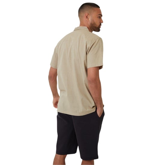 Threadbare - "Urmston" Hemd für Herren (Steinfarben) - Image 3