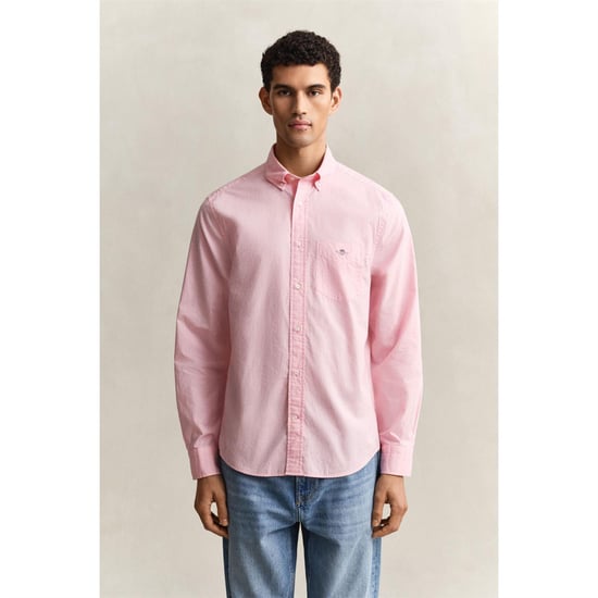 Gant - Hemd für Herren, Popelin (Pink) - Image 5