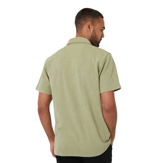 Threadbare - "Darvel" Hemd für Herren, kurzärmlig (Salbei) - Image 3