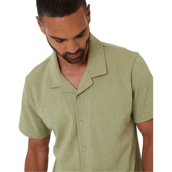 Threadbare - "Darvel" Hemd für Herren, kurzärmlig (Salbei) - Image 4