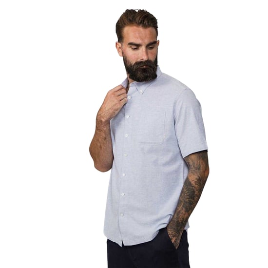 Firetrap - "Classic" Hemd für Herren, Oxford-Stil (Grau) - Image 1
