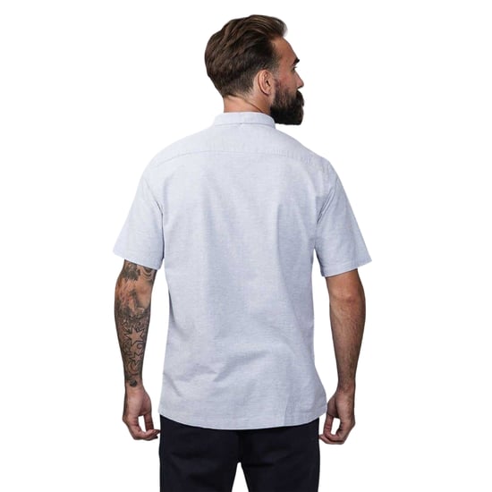 Firetrap - "Classic" Hemd für Herren, Oxford-Stil (Grau) - Image 2