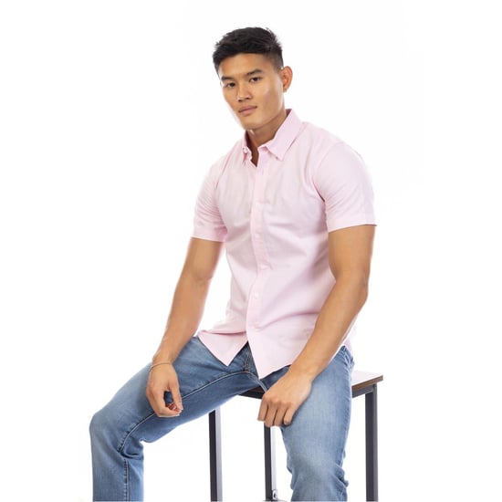Peter Werth - Hemd für Herren, kurzärmlig (Pink) - Image 4