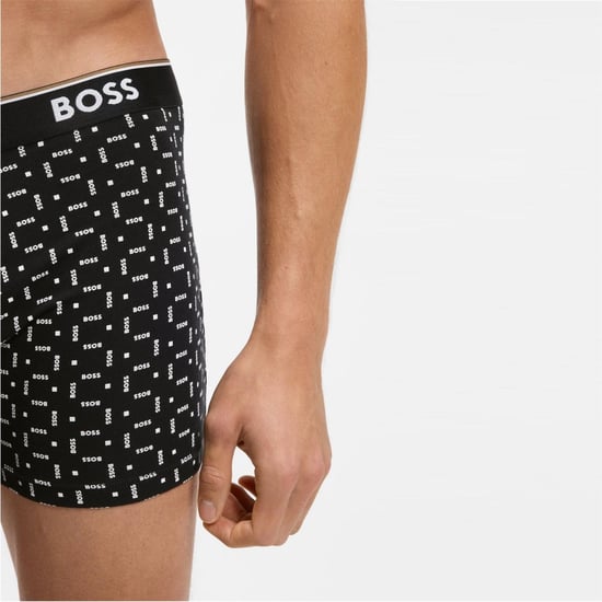 Herren Boss Boxer 3er Pack Power in Schwarz - Image 2