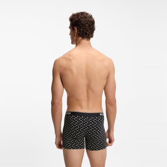 Herren Boss Boxer 3er Pack Power in Schwarz - Image 6