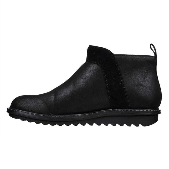 Skechers - Stiefeletten für Damen, Wildleder, Passt über dem Spann (Schwarz) - Image 2