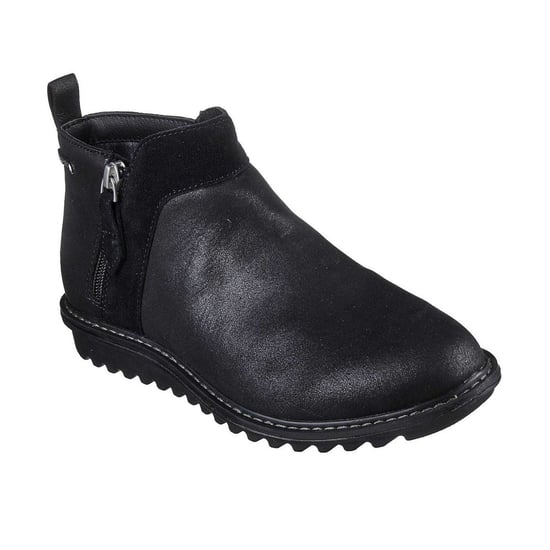 Skechers - Stiefeletten für Damen, Wildleder, Passt über dem Spann (Schwarz) - Image 5