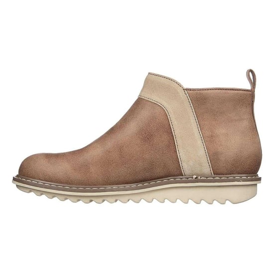 Skechers - Stiefeletten für Damen, Wildleder, Passt über dem Spann (Graubeige) - Image 2