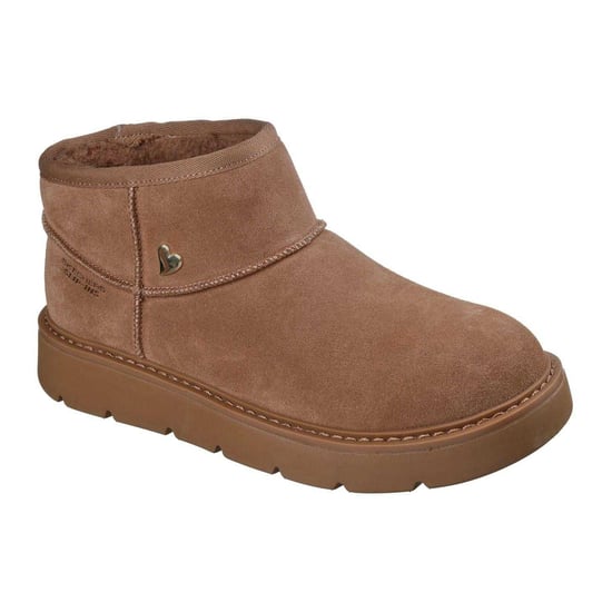 Skechers - "Cozy" Stiefeletten für Damen, Wildleder, Zum Reinschlüpfen (Kastanie) - Image 5