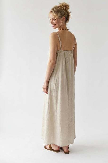 Ärmelloses A-Linien-Maxikleid - Image 4