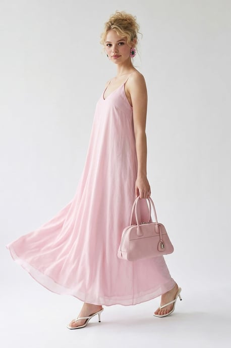 Ärmelloses A-Linien-Maxikleid - Image 3