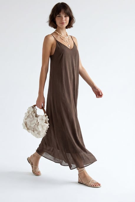 Ärmelloses A-Linien-Maxikleid - Image 4