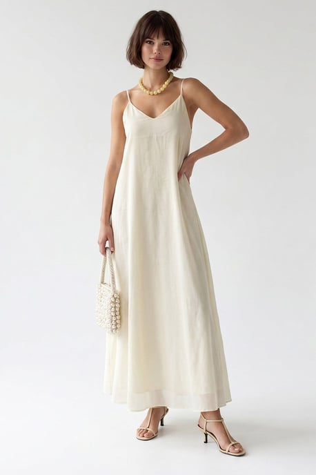 Ärmelloses A-Linien-Maxikleid - Image 2