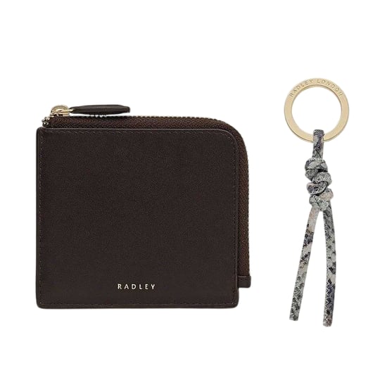 Radley - "Chilworth Street" Brieftasche-Set, Leder, Schlangenmuster (Kiefer) - Image 2