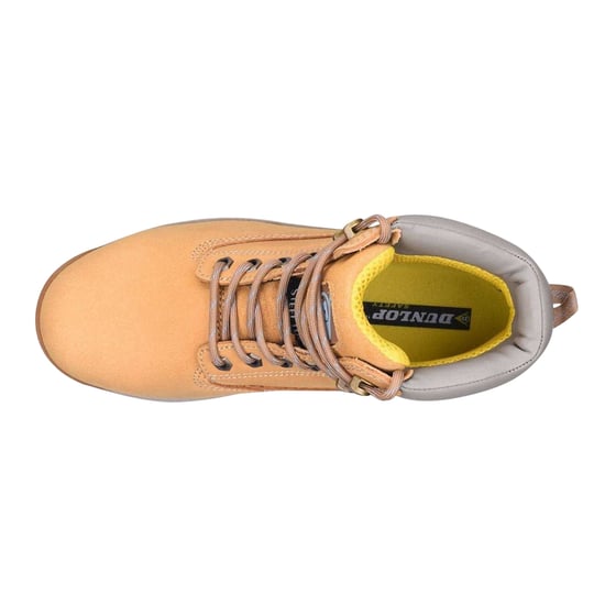 Dunlop - Sicherheitsschuhe für Damen, Nubukleder, Schuhspitze aus Stahl (Honig) - Image 3