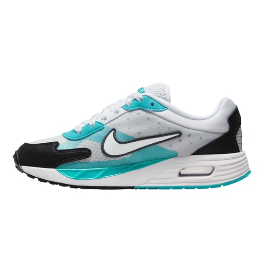 Nike - "Air Max" Sneaker für Kinder, Leder, Zum Schnüren (Weiß/Blau) - Image 3
